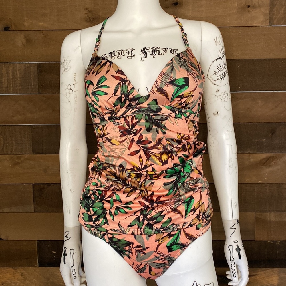 Athleta Tankini Set in Floral Print